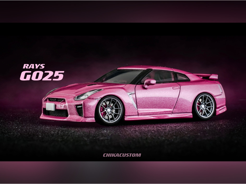 Chika 1/64 Rays G025 9.7/10.5 มม. ดุมล้อดัดแปลงเป็นมิตรกับสิ่งแวดล้อม