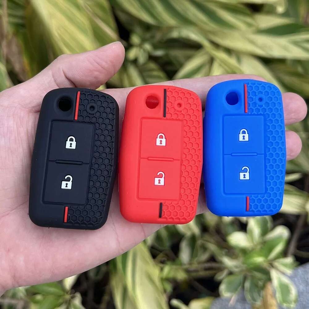 สําหรับ Mitsubishi Triton 2025 Lancer 10 ซิลิโคนกุญแจรถป้องกันกรณีพวงกุญแจ Outlander 3 2-Button พับชุดฝาครอบระยะไกล