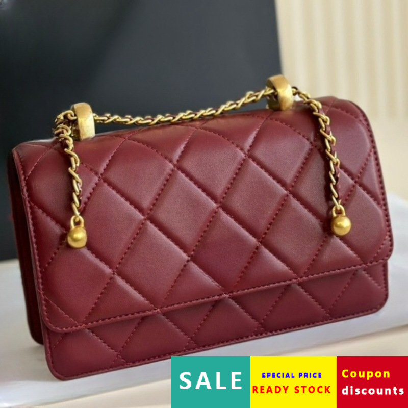 สินค้าสําเนาแบรนด์#g羊皮菱格包包2024新款時尚單肩包斜挎包女包Z206精品手提包水桶包男生包包肩背包精品側背包連帶包手提包託