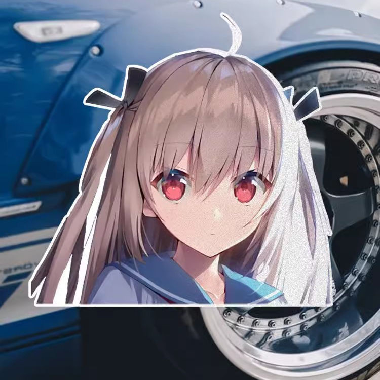 ATRI ATRI Carrot การ์ตูนอะนิเมะรถสติกเกอร์ Body ตกแต่งรถยนต์ไฟฟ้ากันน้ํารถสติกเกอร์