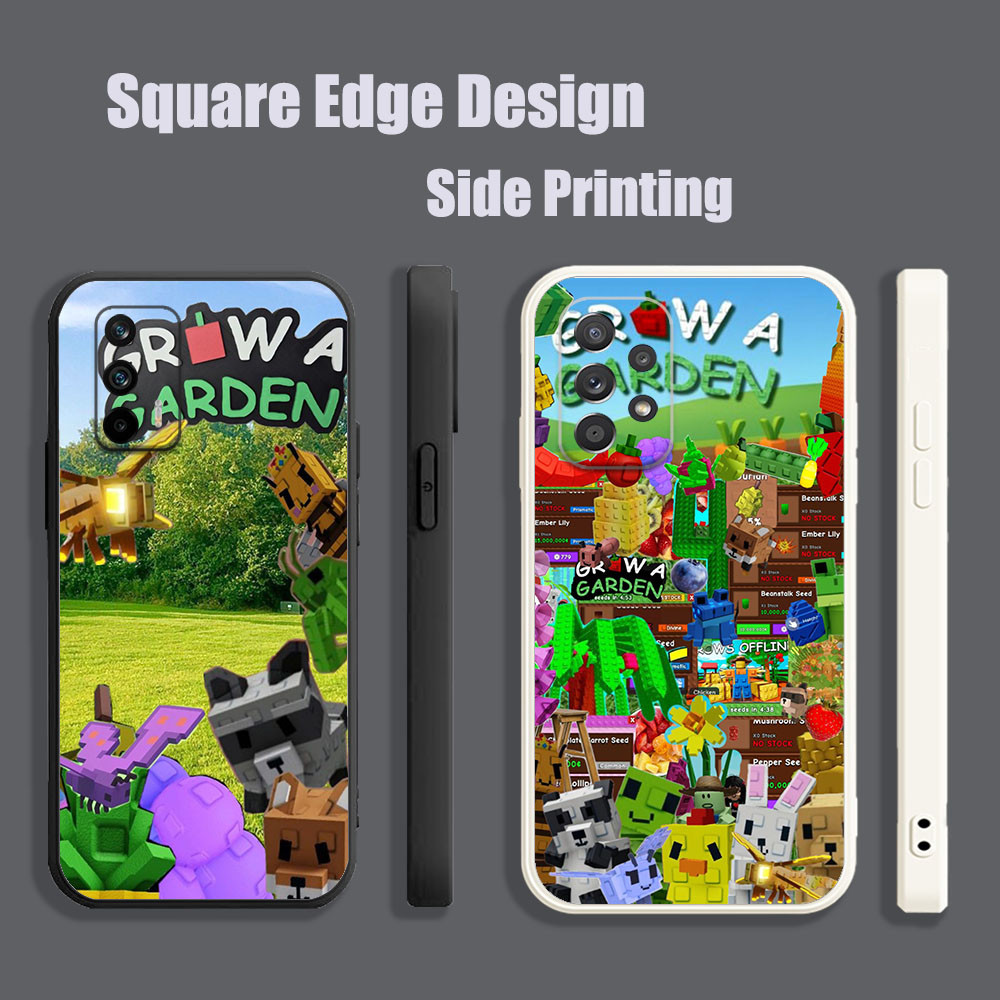 ปลอกสําหรับ infinix Smart 5 4 Hot 9 11 Play Note 12 G96 Pro Grow a Garden Video เกม FXX05 เคสโทรศัพท