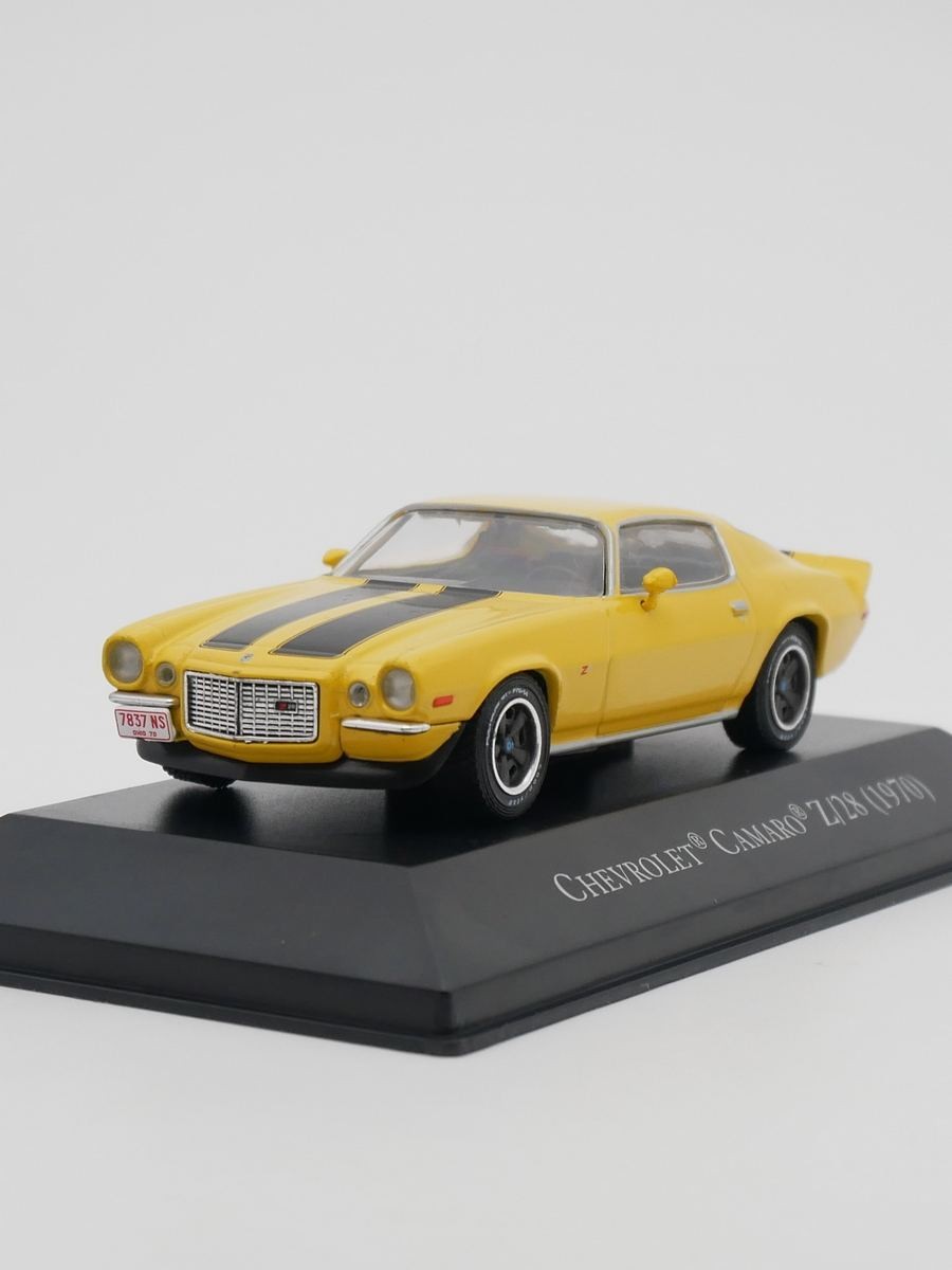 Ixo 1: 43 Chevrolet Camaro Z/28 1970 Chevrolet Camaro Muscle Car Model Car Out of Print Car Model