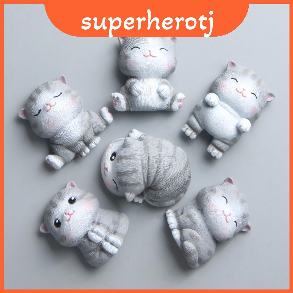 Magnetic Resin Ocelot Decor พร้อมการออกแบบการ์ตูนสําหรับของขวัญสําหรับเด็กและเพื่อน