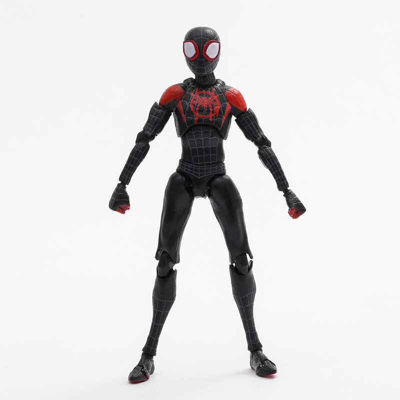 ➧ Sentinel Miles Morales SV Spider-Man เข้าสู่ Spiderfight การกระทำ โมเดล