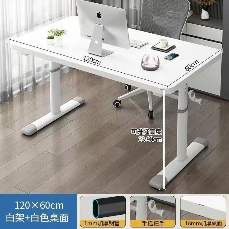 🔥ของแท้🔥 Lift Table Computer Table Desktop Home Study Table Children's Desk Student Writing Offic