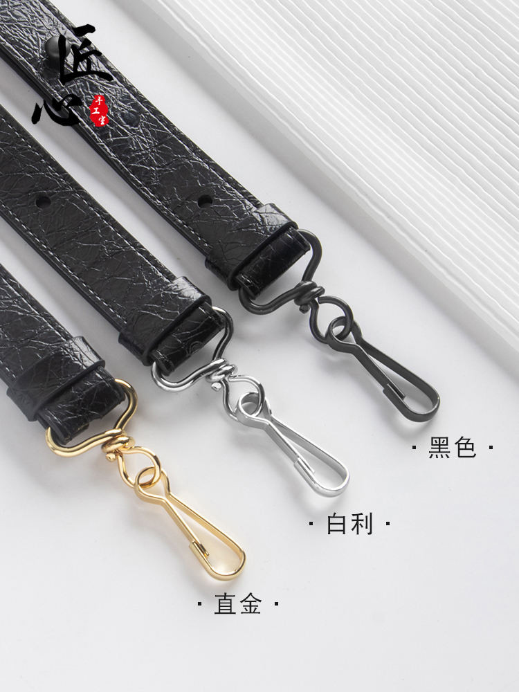 เหมาะสําหรับ Balenciaga City กระเป๋ารถจักรยานยนต์ Transformation กระเป๋าสะพายข้างพร้อมขี้ผึ้งน้ํามันหนังไหล่ Decompression สายคล้องไหล่กว้างอุปกรณ์เสริม