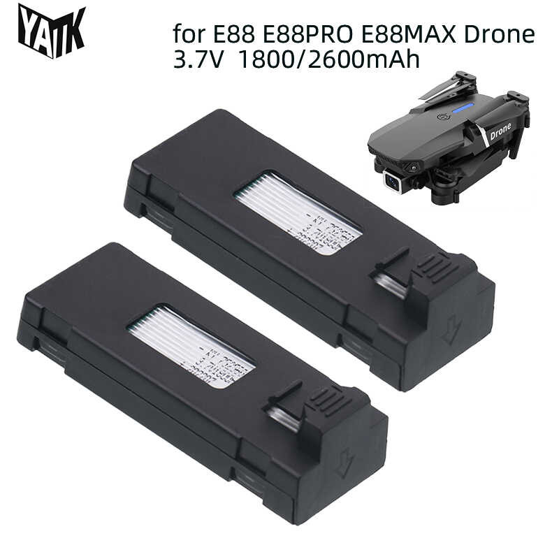 Replacement 3 for DJI E88 E88Pro E88Max RC Drone Battery Accessory E525 E525Pro Mini Uav Parts 3.