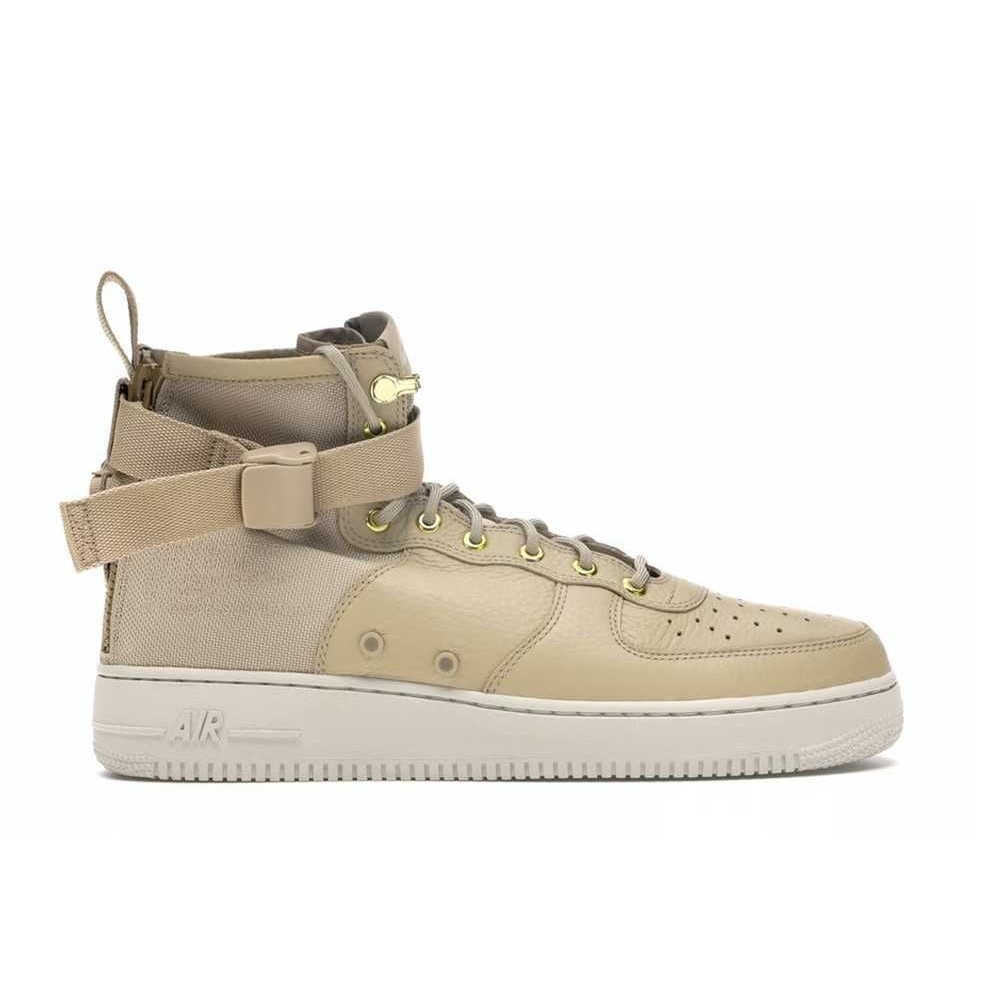 ฟิกเกอร์ Nike SF Air Force 1 Mid "Mushroom" Sneakers 917753-200 Like New