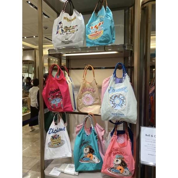 กระเป๋าคสอ ball and chain ball and chain bag 【ของแท้อย่างเป็นทางการ】Japan Ball Chain เป็นมิตรกับสิ่