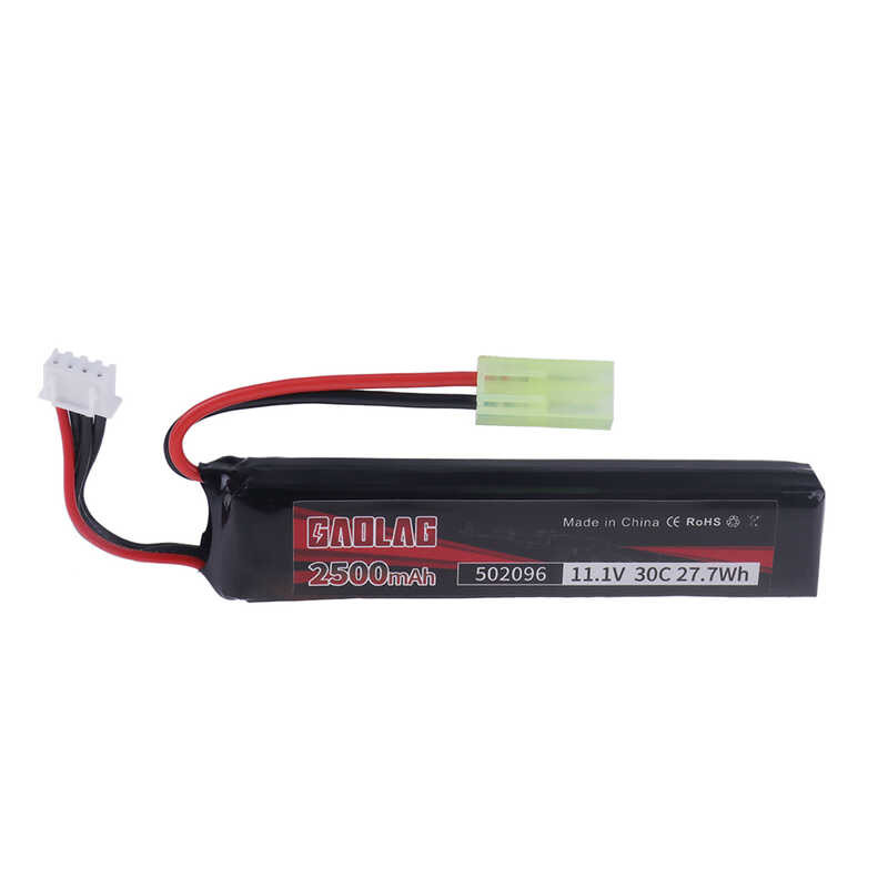 11.1V 14D 3S 2500Mah 30C 502096 แบตเตอรี่ Lipo T Tamiya / Xt30 BB  อัดลม ข