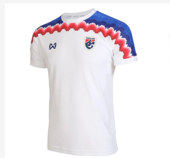 วอริกซ์ ล่าสุด!! เสื้อยืดคอกลม 2024-2025 เสื้อแข่งทีมชาติไทย WA-23