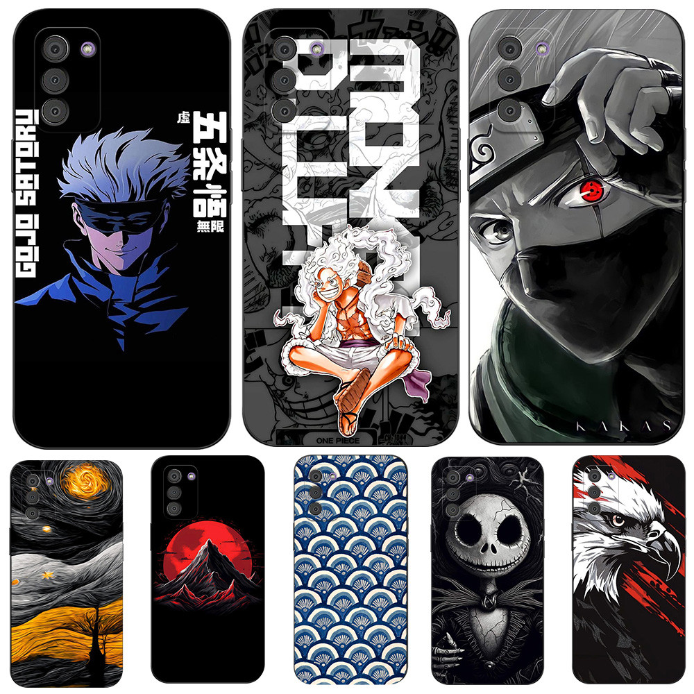 สําหรับ NOKIA G42 G310 5G เคสโทรศัพท์ฝาหลังซิลิคอนสีดํา Tpu Cool อะนิเมะ