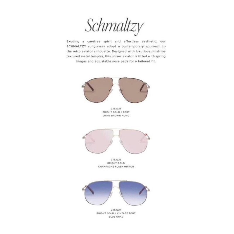Le Specs Schmaltzy ทรงAviators ใหม่ล่าสุด