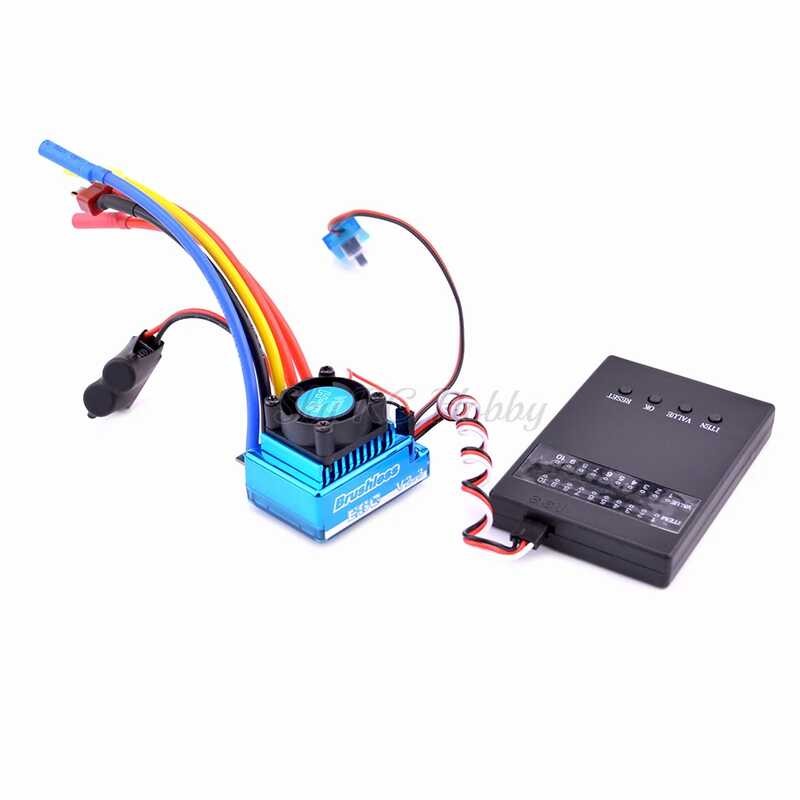 Δ 45A 60A 80A 120A Brushless ESC ผู้ว่าการไฟฟ้าความเร็วฝุ่น / 3650 39