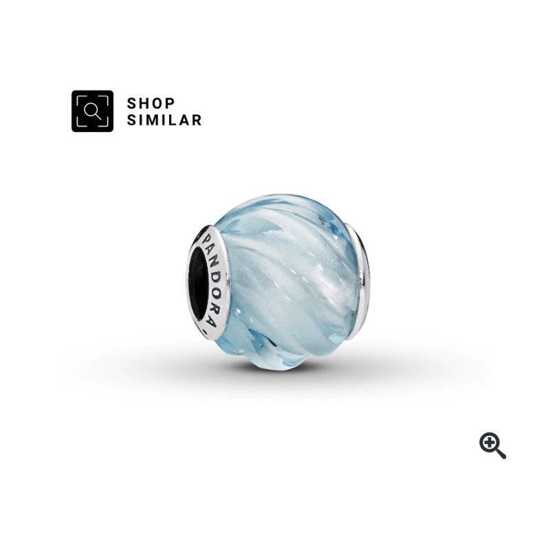 ชาร์ม PANDORA Charm Blue Ripples แท้
