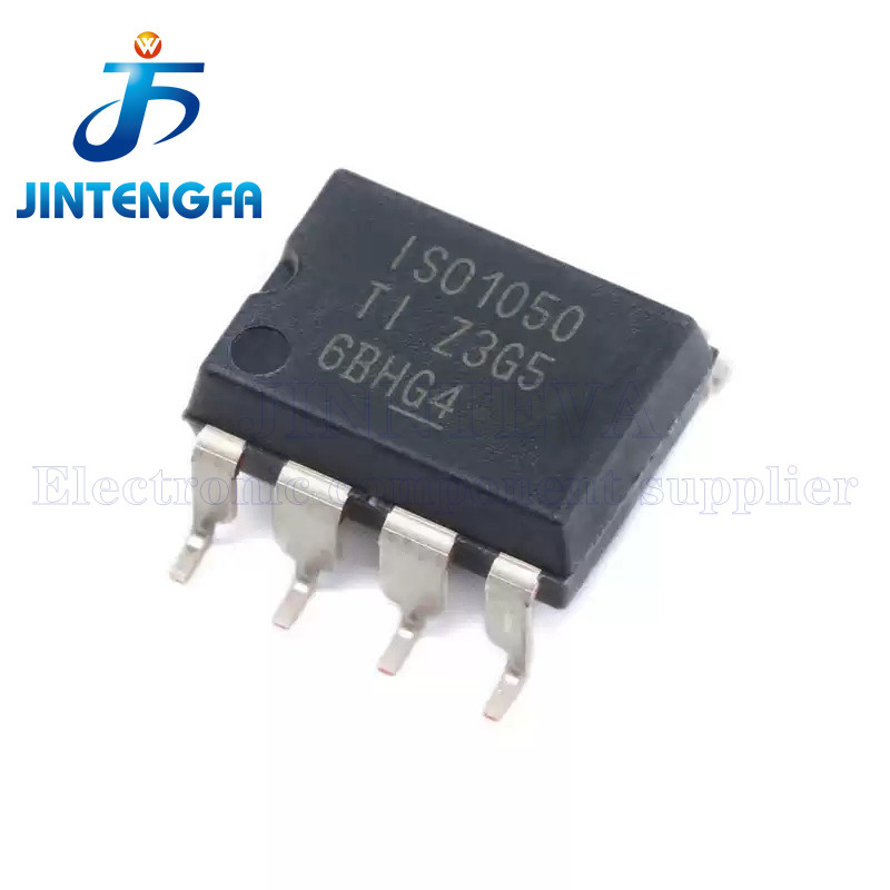 5PCS ISO1050 ISO1050DUBR ISO1050DUB SOIC-8 SMD Digital Isolators 1Mbps 5V CAN IC