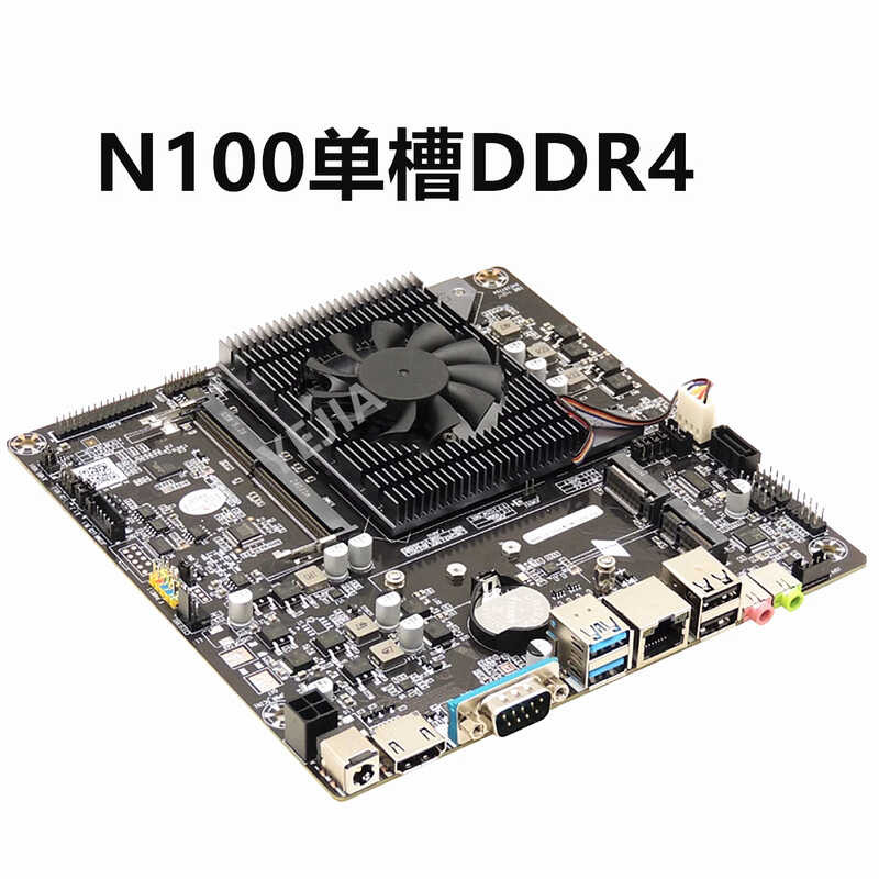ยี่ห้อใหม่ N100 N95 N5095 12th Generation ITX อุตสาหกรรมควบคุมเมนบอร์ด NAS เมนบอร์ด Mini Host