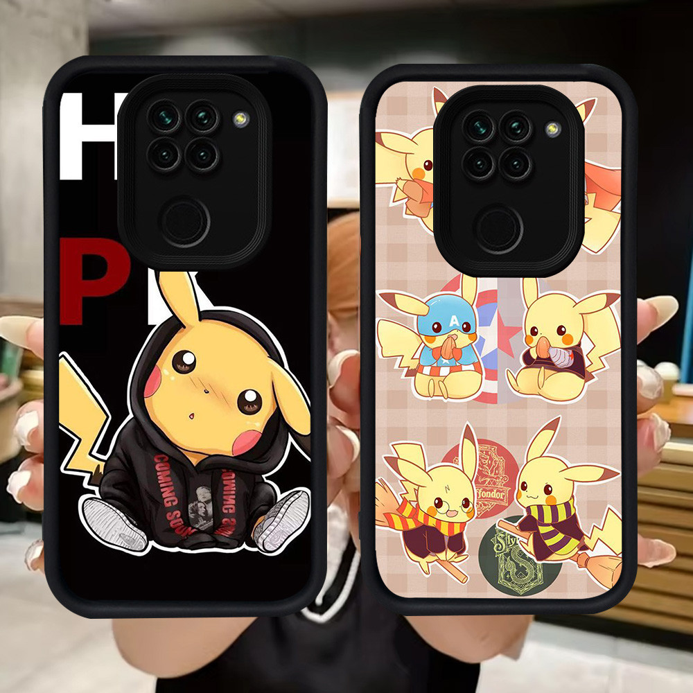 Q120 Pokemon soft Casing สําหรับ Xiaomi Redmi Note 9S 9 8 Pro Max