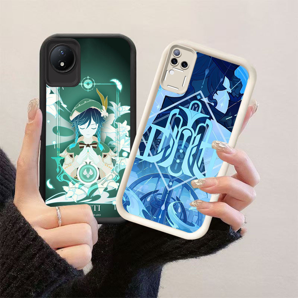 YZ-43Genshin Impact Cool Casing สําหรับ VIVO V30 V30E Y29 Y02t Y02a V50 Y02 Pro 5G