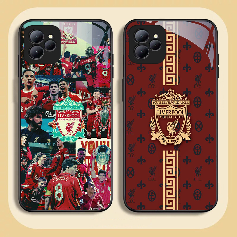 NC-50 Liverpool Football Hard Glass Casing สําหรับ Infinix Smart 6 7 8 Hot 9 10 11 Play 30i 40 40i P