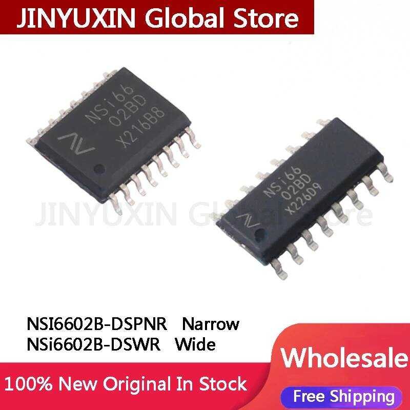 ชิ้น 5 NSI6602B NSI6602B-DSPNR NSi6602B-DSWR NSI66 NSS166 NSI6602BD ชิปไอซี SOP มีในสต็อก -DSPNR