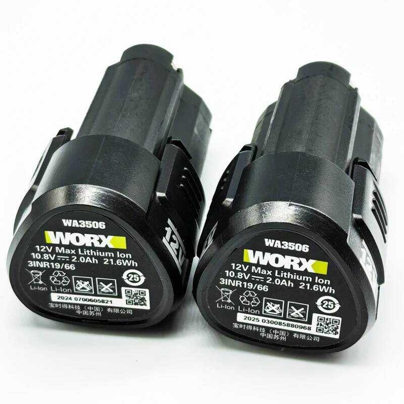 แบตเตอรี่ใหม่ 2000mAh สำหรับ WORX 12V WA3506 WU127 WU128 WU130 WU131X WU132 WU280 WX128 WX129 WX540