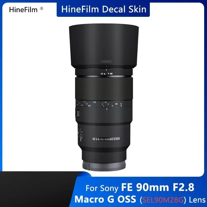 NIT Hinefilm Skin สําหรับ Sony 90 2.8 เลนส์รูปลอกผิว SEL90M28G Wrap สําหรับ Sony FE 90 มม.F2.8 เลนส์