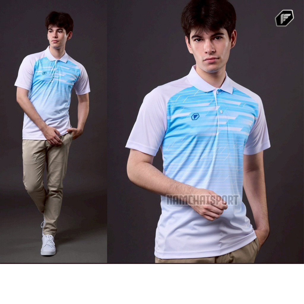 เสื้อโปโลพิมพ์ลาย PEGAN SPORT รุ่นใหม่ "16-25086" ใส่ได้ทั้งชายและหญืง