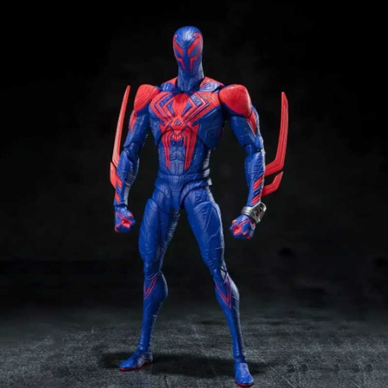 ➧ 2099 Ct Action ข้ามจักรวาล S.H Miguel O'hara Spiderman Shf Figurts ของเล่น