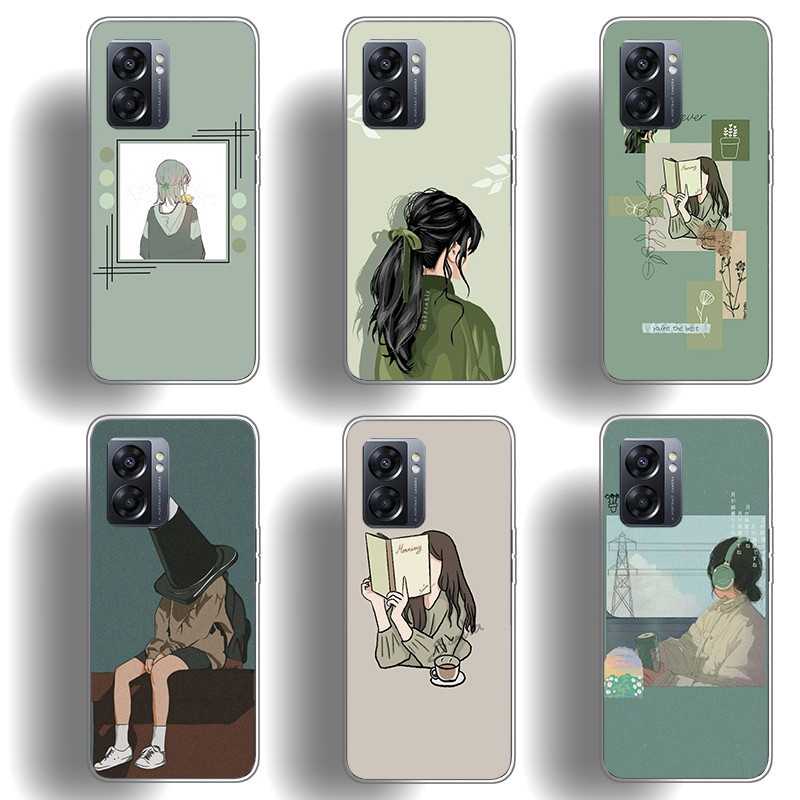 เหมาะสําหรับoppo a56 A77 5G A17k A56s A77sเคสโทรศัพท์TPU soft shell soft Electroplatedปุ่มดูดซับแรงกระแทกเกราะป้องกัน