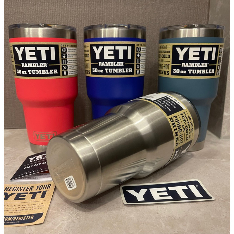 ♞,♘,♙แก้วเยติ Yeti Rambler 30oz  Tumbler ของแท้ 100% ฝาแม่เหล็กสไลด์