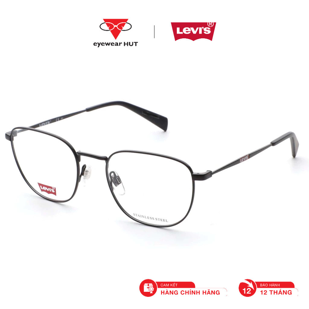 Levis Genuine Womens Frame Glasses (F) LV1061 _52 Basic Style Square Style | แว่นสายตากระท่อม