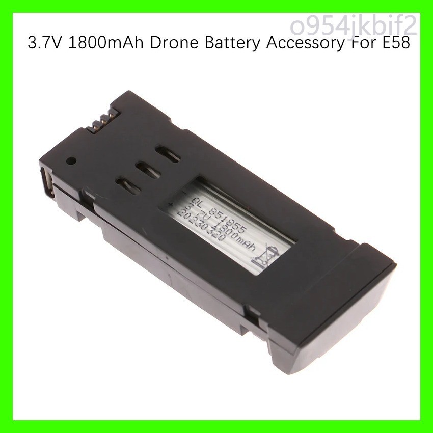 1 PC 3.7V 1800mAh Drone แบตเตอรี่อุปกรณ์เสริมสำหรับ E58 MINI UAV Drone แบตเตอรี่ Drone อะไหล่แบตเตอ