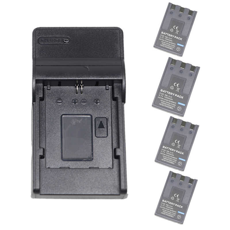 NB-1L 5 NB-1LH Battery + USB Charger for Canon IXY Digital 200 300 320 400 430 450 500 S330 Power