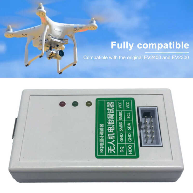 EV2400 8 Deber Batteries Meters IC SMBUS HDQBQ Repairing Box Read BQ Battery Series for UAV 2