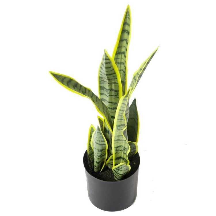 ❥ Snake Artificial Plant Fake Sansevieria, Perfect Faux Plants For Home Garden Office Store Decora