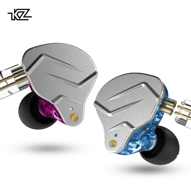 KZ ZSN Pro Metal Earphones 1BA+1DD Hybrid technology HIFI Bass In Ear Earbuds KZ AS10 ZS10 ZSN PRO