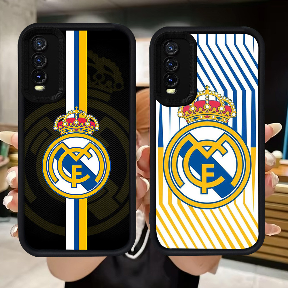 Q84 จริง M-Madrid นุ่มสําหรับ VIVO Y12s Y11s Y400 Y20 Y66 Y20s V15 Y20i S1 Pro Y83 V17 V19 Neo