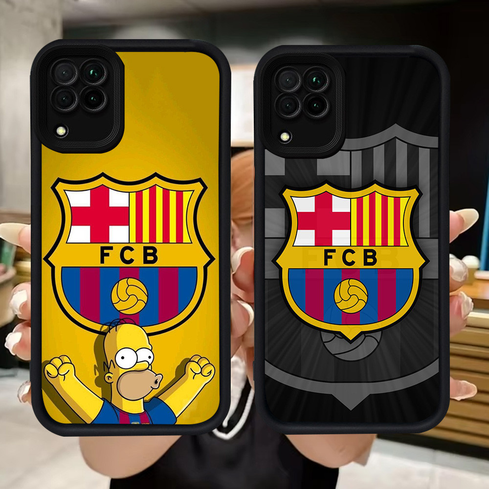 Q51 FC Barcelona soft Casing สําหรับ Samsung F04 A04E M04 J7 Pro A12 A06 A07 A22 A04 A05 J2 Prime 5G
