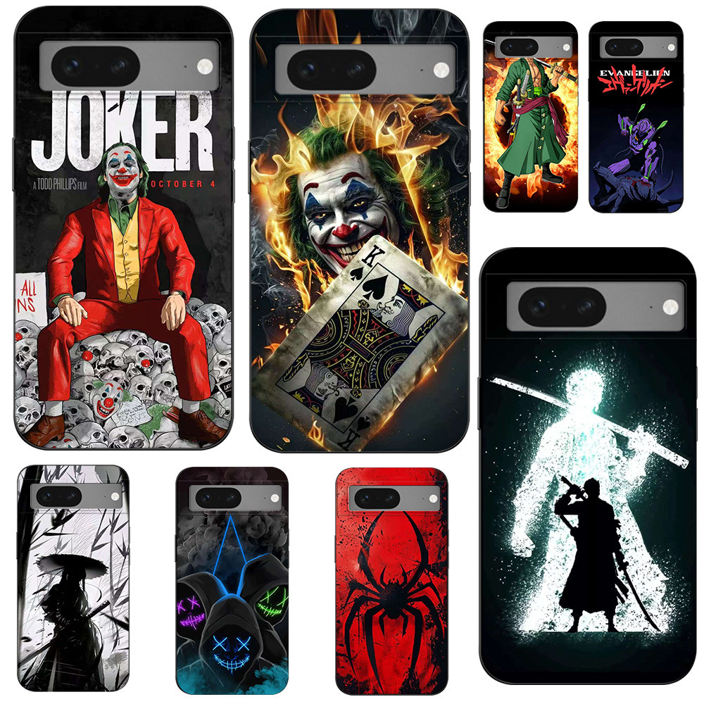 สําหรับ Google Pixel 7 สําหรับ Google Pixel 7 Pro Soft Case เคส tpu สีดํา เคสโทรศัพท์กันกระแทก 6