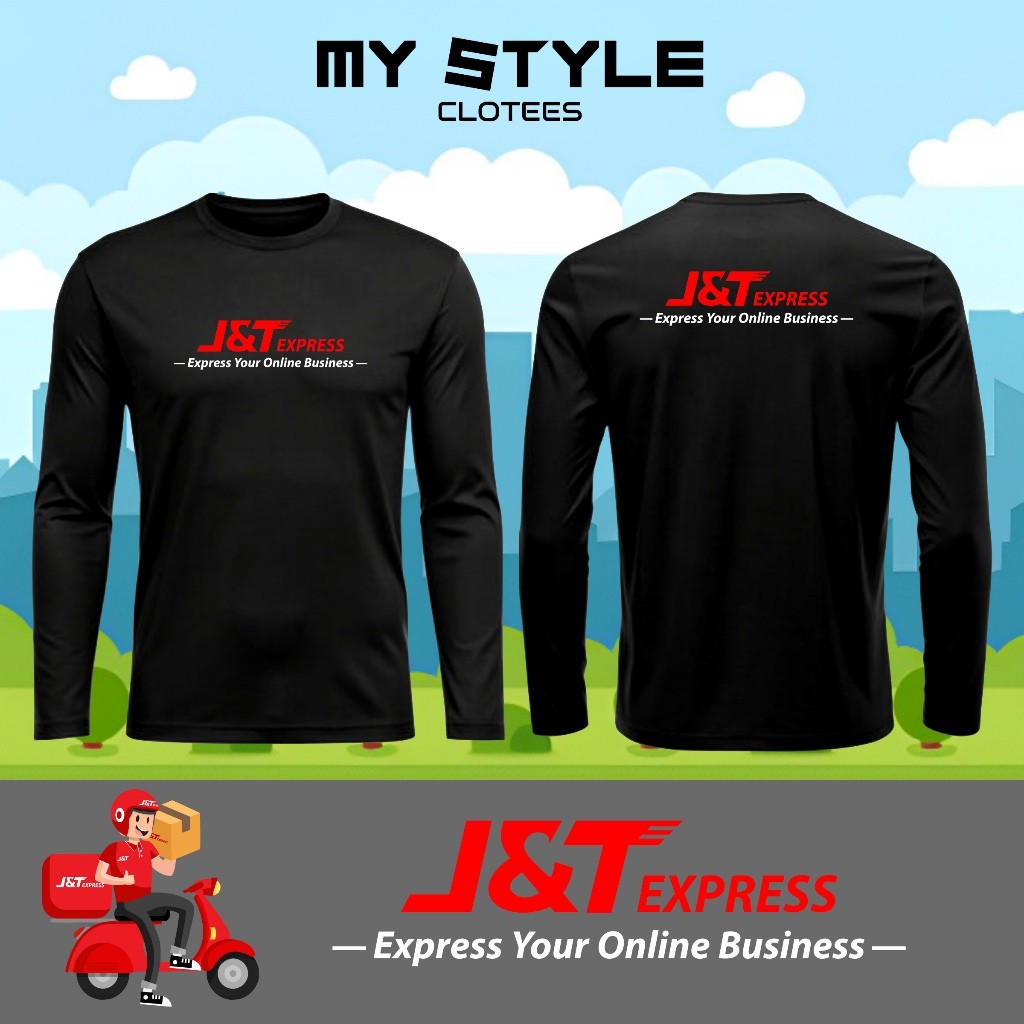 J&T Express Jersey Premium Microfiber/ Baju J&T Express