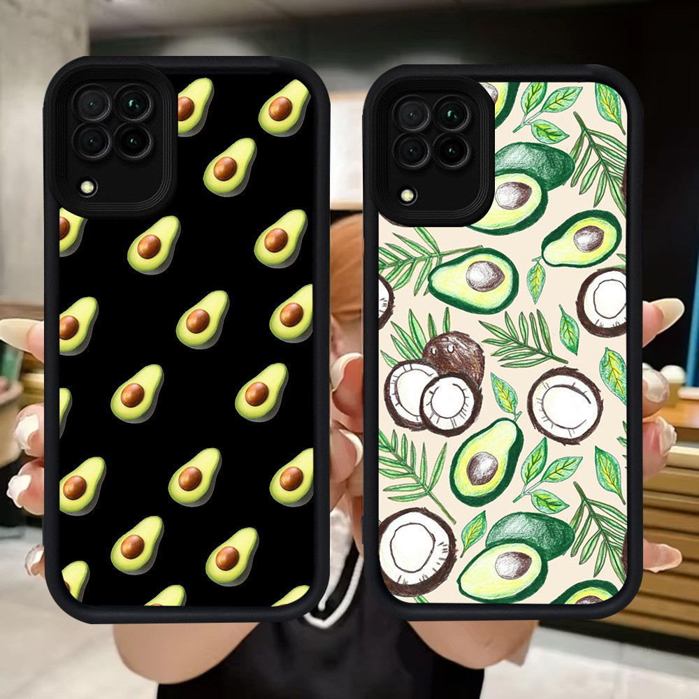 Q33 Avocado soft Casing สําหรับ Samsung F04 A04E M04 J7 Pro A12 A06 A07 A22 A04 A05 J2 Prime 5G
