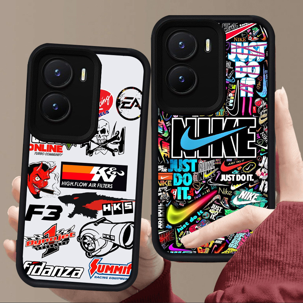 E124 SuperปลอกสําหรับซิลิโคนสีดําVIVO Y35 IQOO Z9X Y56 Z9 Y22s Y75 Y15a Y15s Y55 Y01 Y22 Y16 13 Z10 