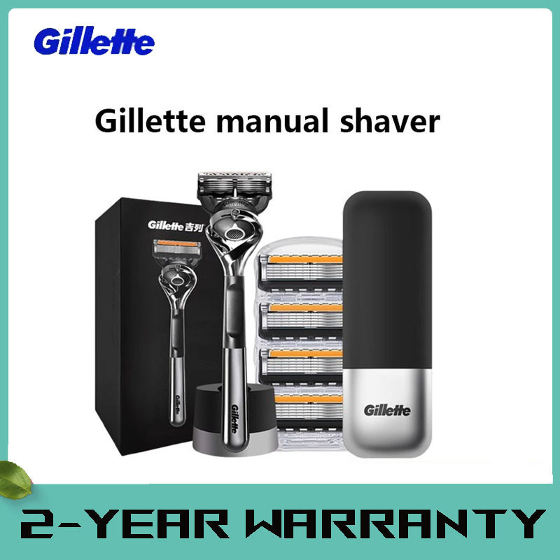 Gillette Manual Shaver Mens Gillette Blade Speed 5 Blade Beard Blade Hidden Smooth
