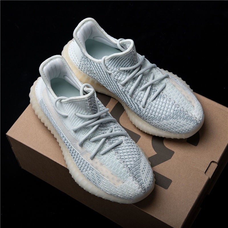 Addidas Yezzy boost 350 รองเท้ามะพร้าวรองเท้าผ้าใบแฟชั่นสําหรับผู้ชายและผู้หญิงนักเรียนด้านล่างหนาร