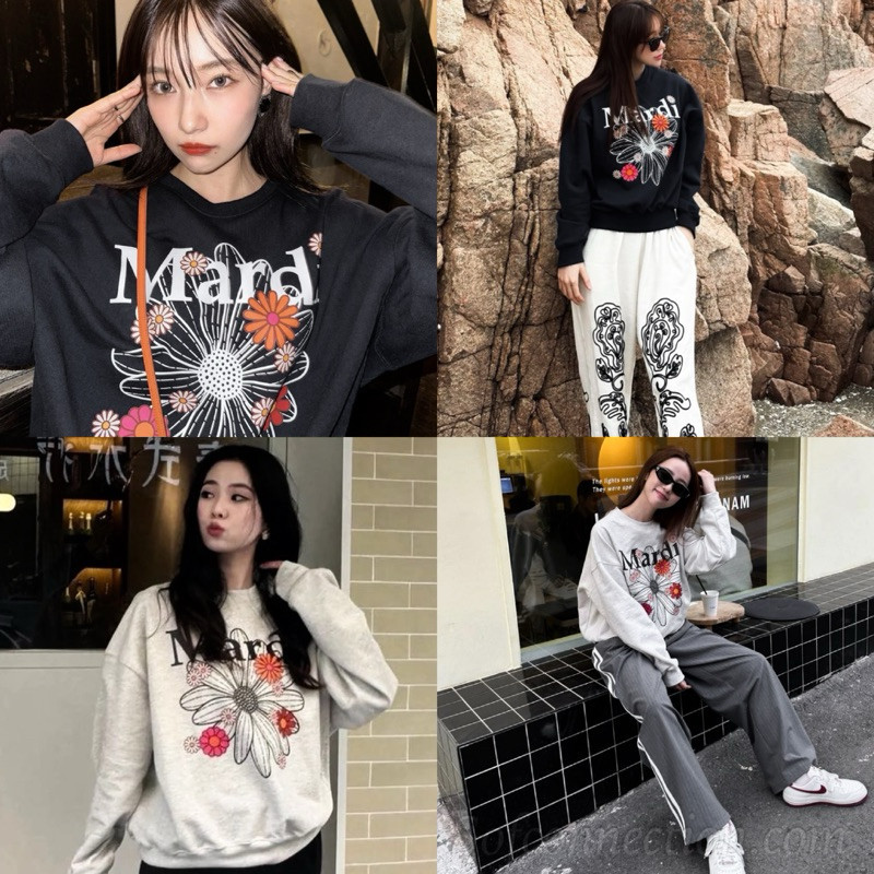 ♞[พร้อมส่ง ของแท้ 100%] เสื้อกันหนาว mardi mercredi นำเข้าจากเกาหลีพร้อมส่ง