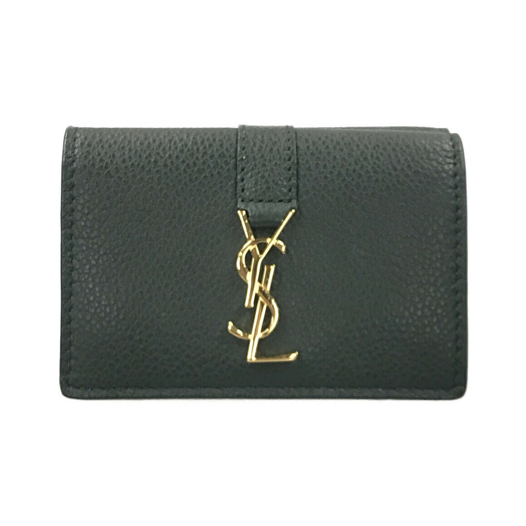 Yves Saint Laurent YSL Paris NT Laula A nIR Wallet Mini Lola Tri-fold Women ส่งตรงจากญี่ปุ่นมือสอง
