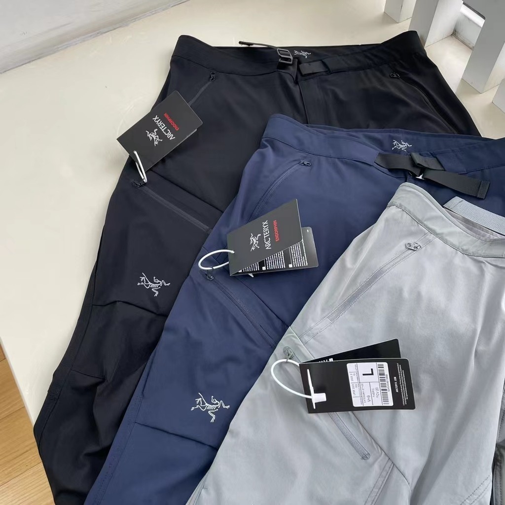 [คุณภาพสูง] Arcteryx Arc Teryx กางเกงปีนเขาลําลองสี่ซิป
