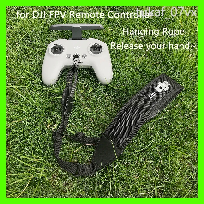สำหรับ DJI FPV รีโมทคอนโทรล สายคล้องคอสลิงปรับเครื่องส่งสัญญาณ Lanyard แขวนสำหรับ DJI AVATA Drone อ
