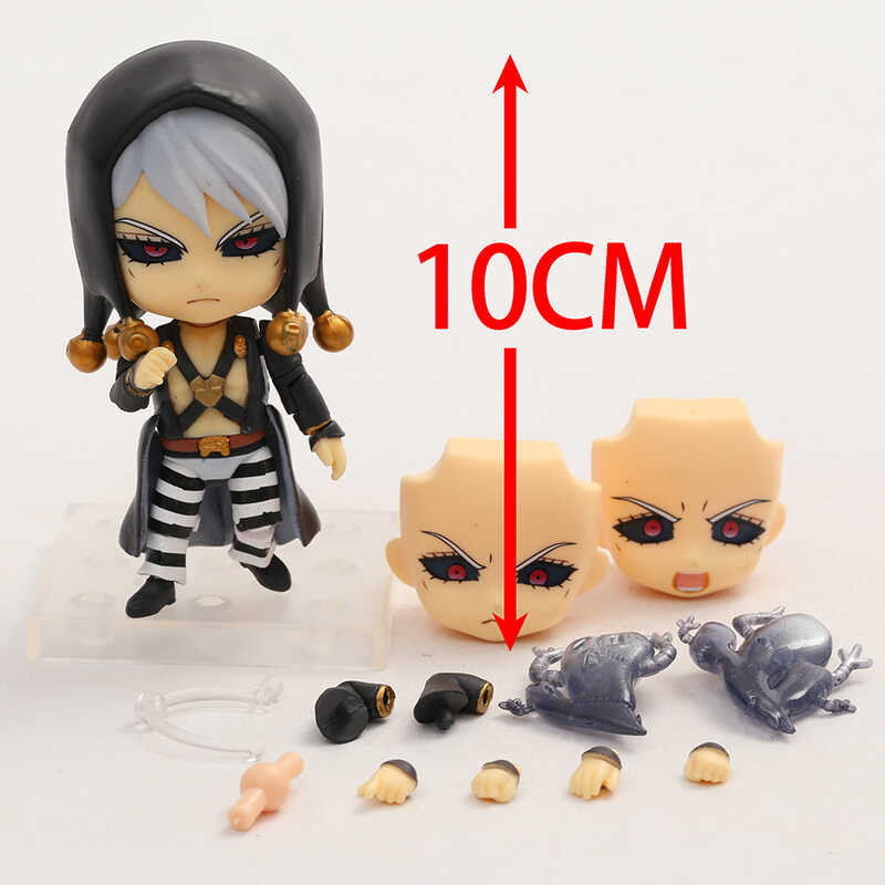 ➧ Hi-Toy Risotto Nero 1326 Jojo's Strange Adventures สายลมทอง Q Face Doll Action Manik